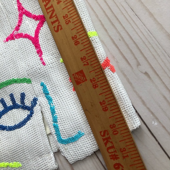 Sold Out Queen Of Sparkles Sequin Face Pants - Picture 3 of 10